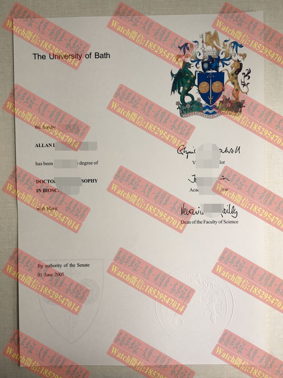 办理巴斯大学毕业证